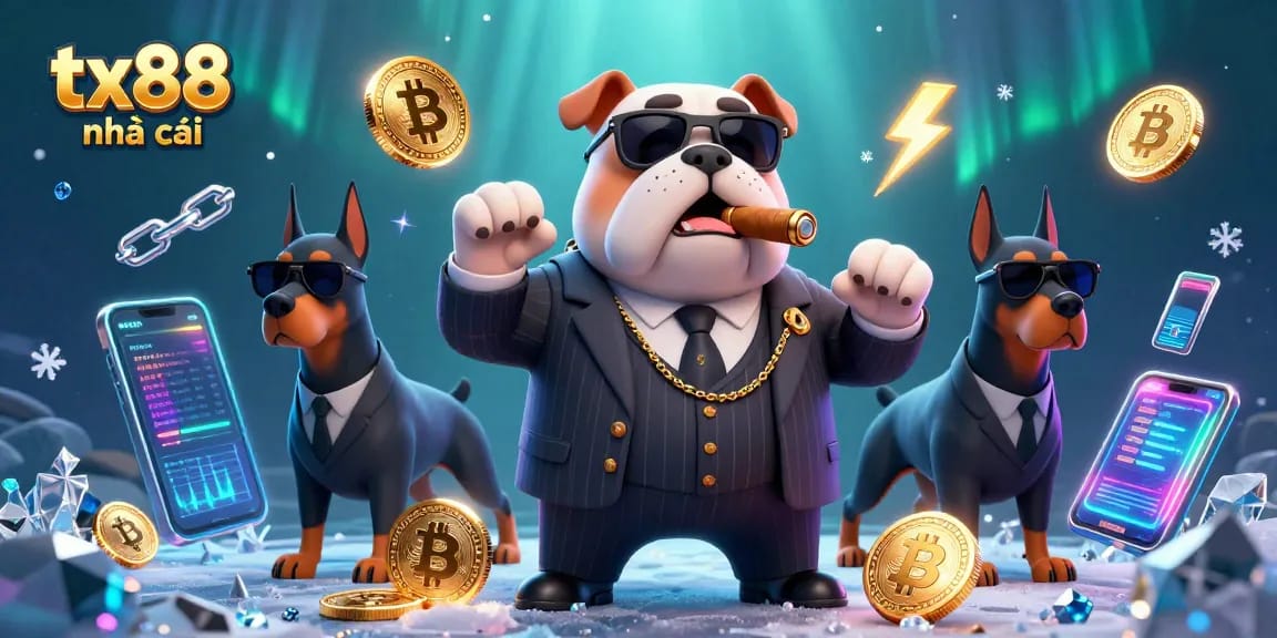 Engage with tx88 nhà cái through vibrant casino elements and our iconic mafia bulldog.