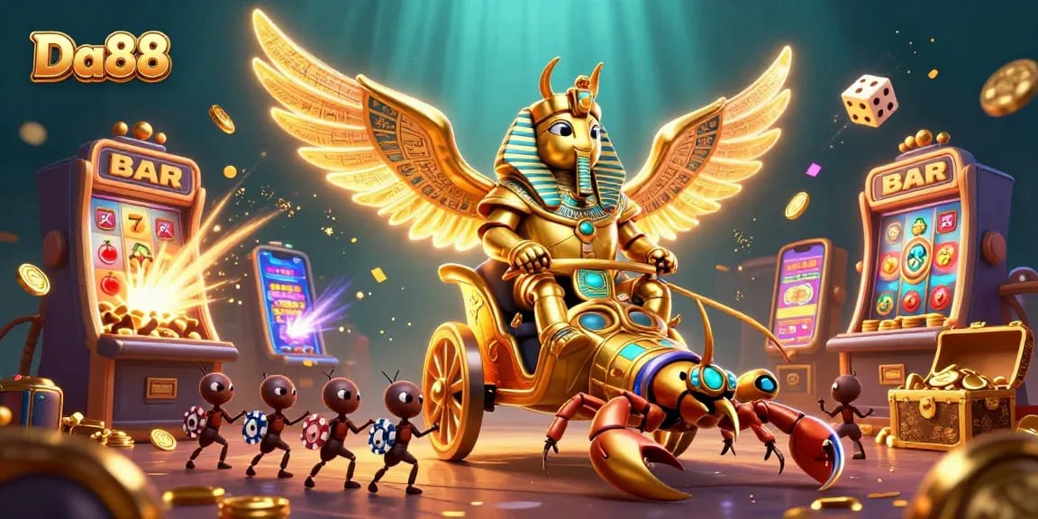 Experience thrilling payouts and dynamic wins with Da88's engaging casino games and vibrant visuals.