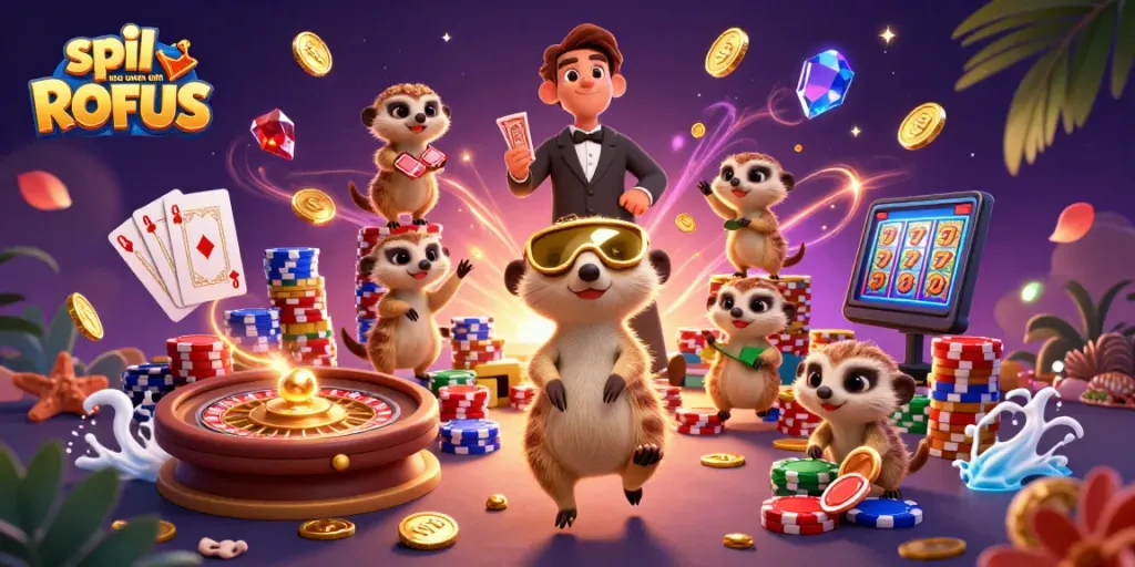 Engage in thrilling action at spil casino uden om ROFUS, featuring dynamic meerkat casino gameplay.