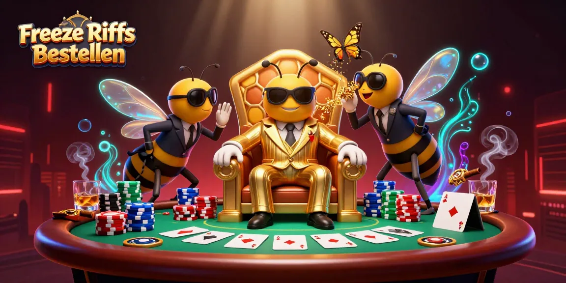 Experience luxury and fun while playing poker at the Freeze Riiffs Bestellen-themed casino.
