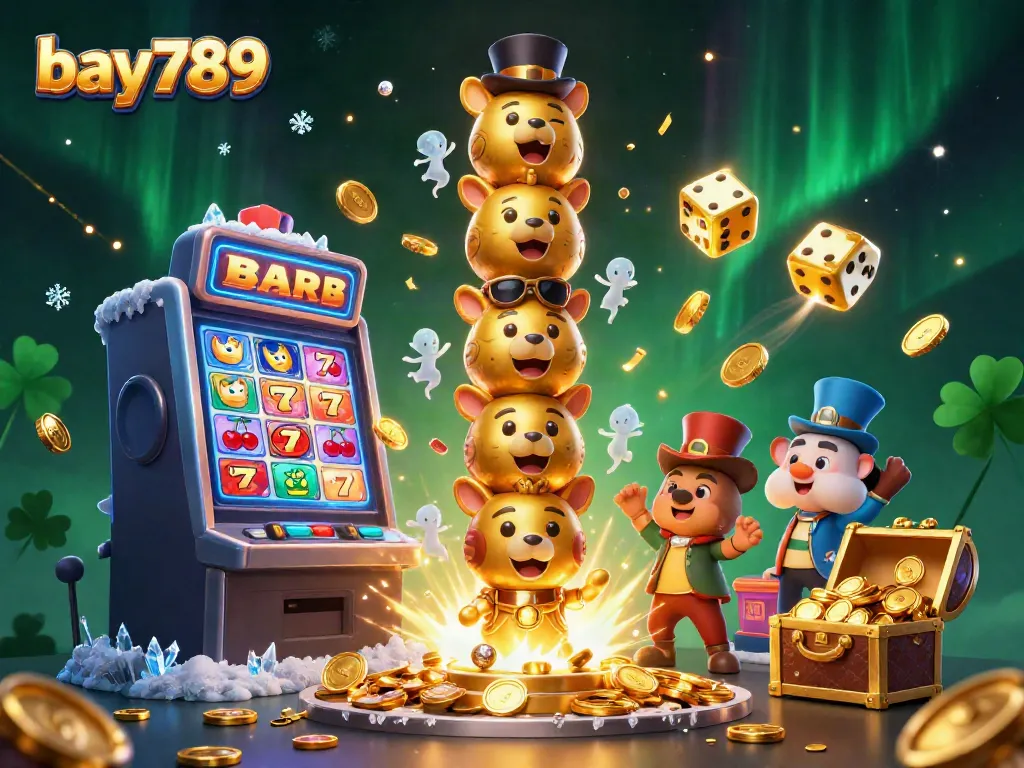 Experience big wins with bay789 in this vibrant casino scene packed with dynamic gambling elements.