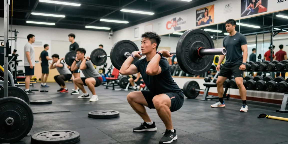 Prime Pharma Steroiden in a modern gym showcasing athletes training seriously and achieving fitness goals
