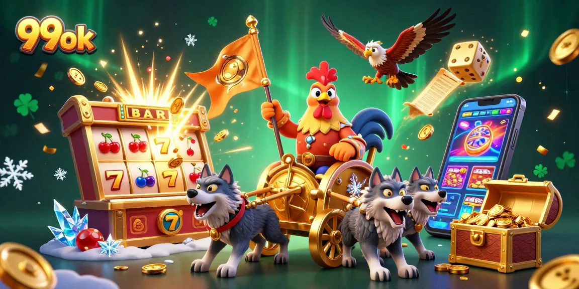 Win big at 99ok with a stunning jackpot explosion and dynamic casino elements!