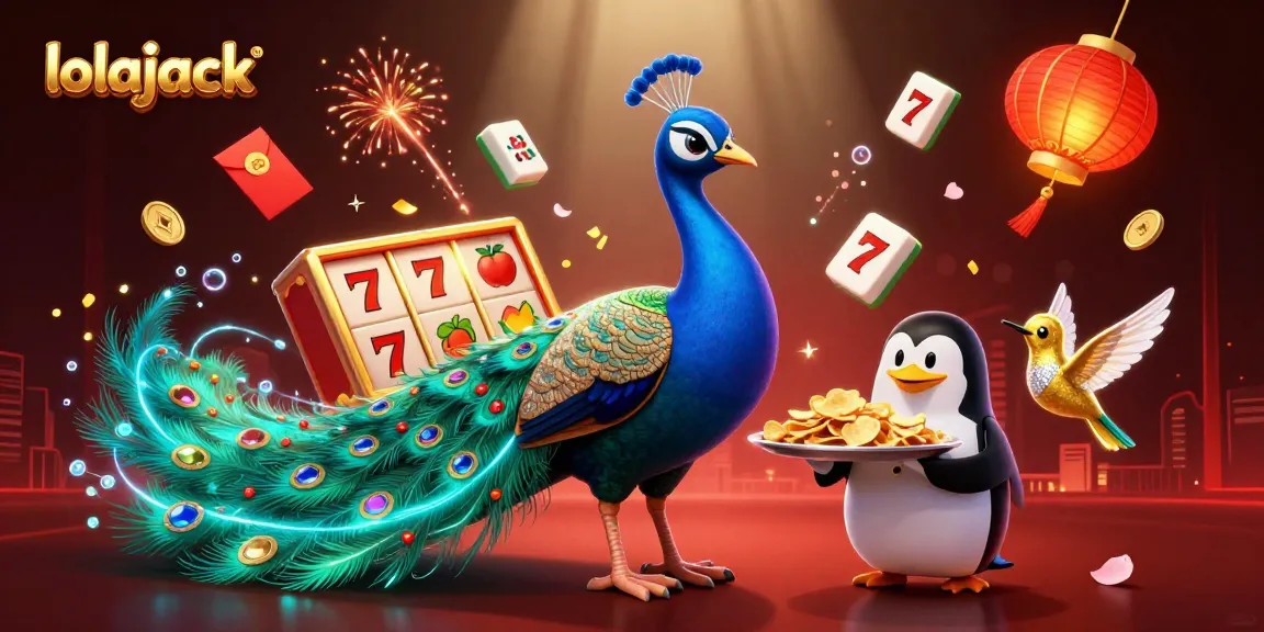 Spin the reels at lolajack Casino with vibrant characters and dynamic gambling elements.